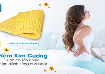 Đệm Kim Cương cho người mắc bệnh đau lưng
