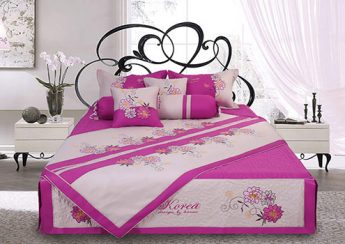 Bộ chăn ga gối Kim Cương Satin KCS6803B
