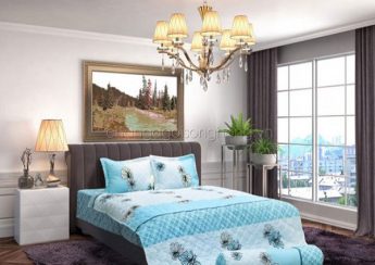 Bộ ga gối Sông Hồng Cotton C18 C58